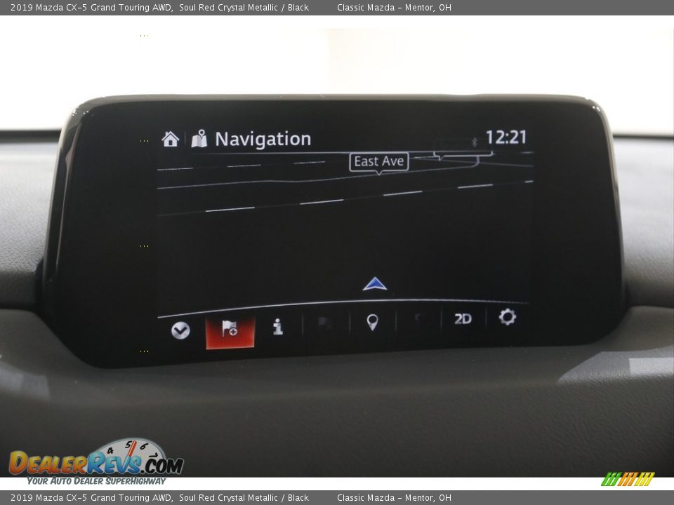 2019 Mazda CX-5 Grand Touring AWD Soul Red Crystal Metallic / Black Photo #10
