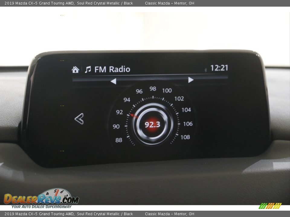 2019 Mazda CX-5 Grand Touring AWD Soul Red Crystal Metallic / Black Photo #12