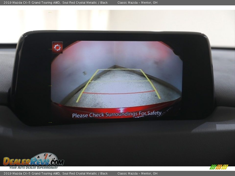 2019 Mazda CX-5 Grand Touring AWD Soul Red Crystal Metallic / Black Photo #13