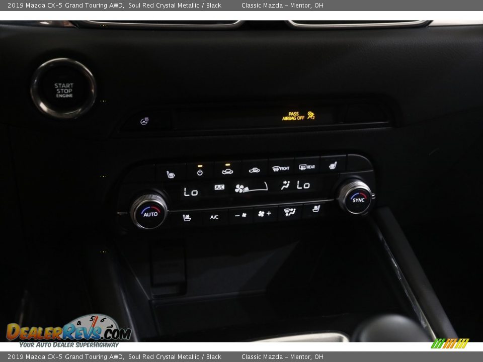2019 Mazda CX-5 Grand Touring AWD Soul Red Crystal Metallic / Black Photo #14