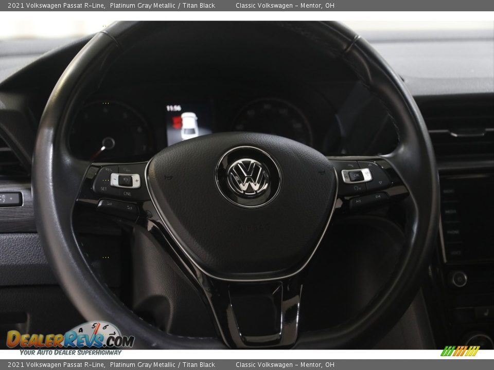 2021 Volkswagen Passat R-Line Steering Wheel Photo #7