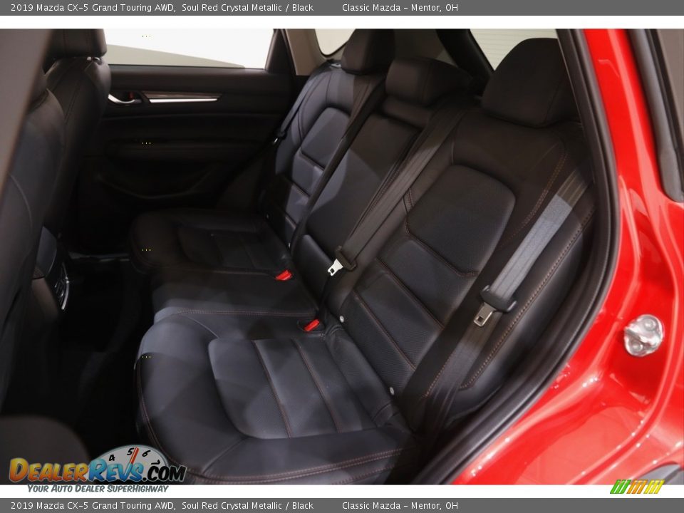 2019 Mazda CX-5 Grand Touring AWD Soul Red Crystal Metallic / Black Photo #18