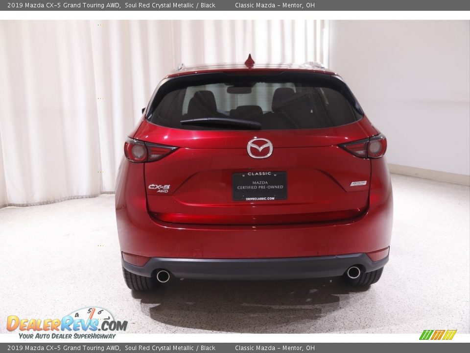 2019 Mazda CX-5 Grand Touring AWD Soul Red Crystal Metallic / Black Photo #19