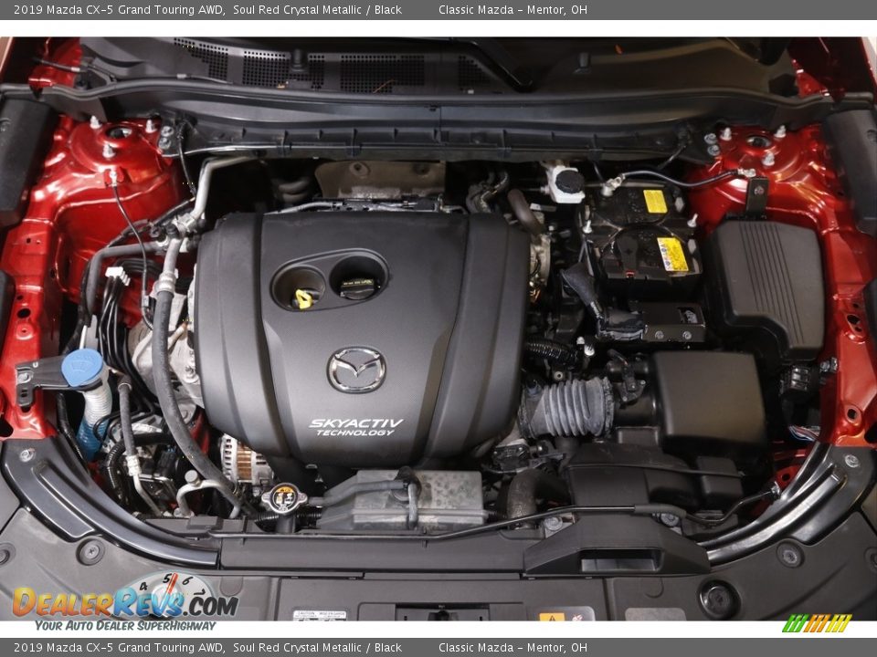 2019 Mazda CX-5 Grand Touring AWD Soul Red Crystal Metallic / Black Photo #20