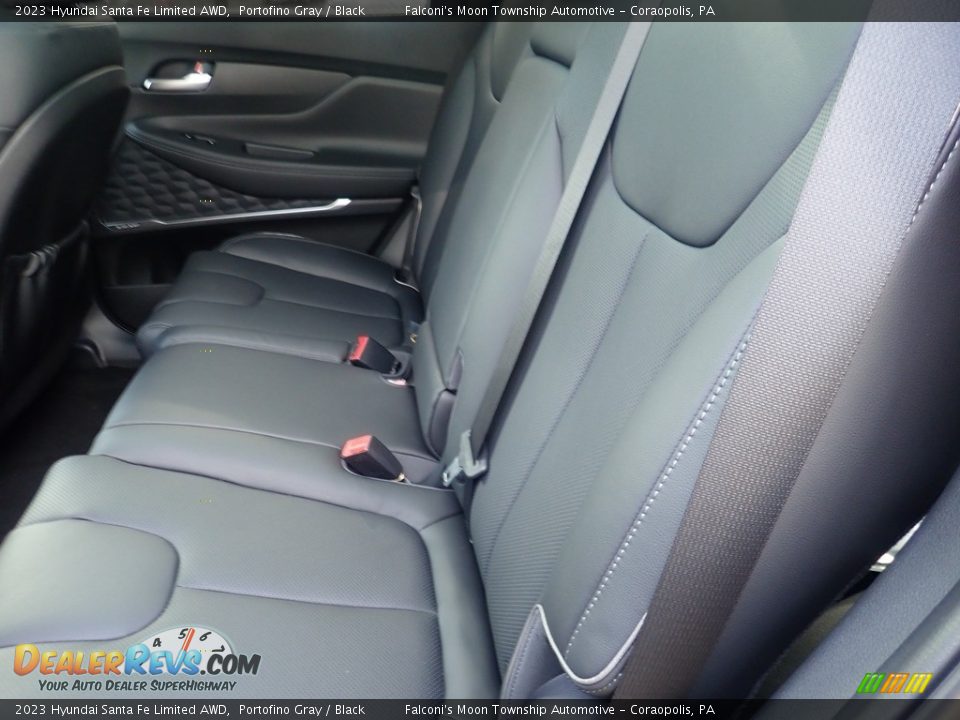 Rear Seat of 2023 Hyundai Santa Fe Limited AWD Photo #12