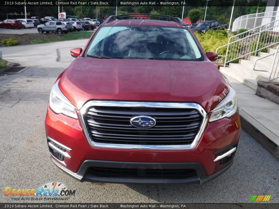 2019 Subaru Ascent Limited Crimson Red Pearl / Slate Black Photo #11