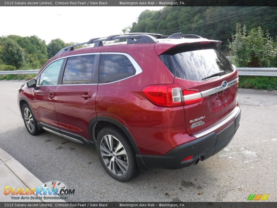 2019 Subaru Ascent Limited Crimson Red Pearl / Slate Black Photo #13