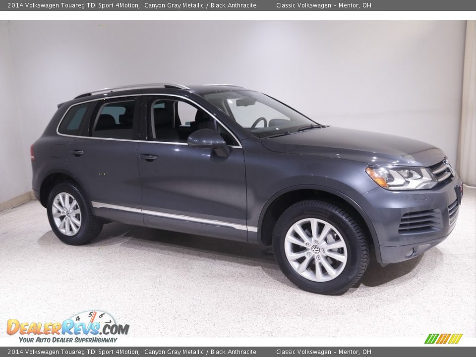 2014 Volkswagen Touareg TDI Sport 4Motion Canyon Gray Metallic / Black Anthracite Photo #1