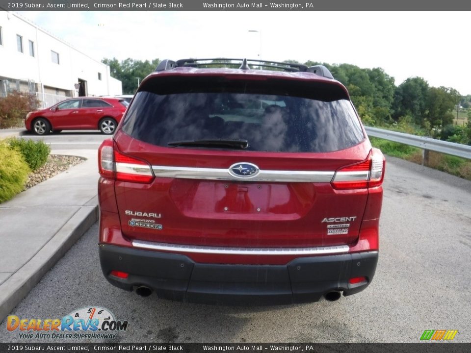 2019 Subaru Ascent Limited Crimson Red Pearl / Slate Black Photo #14