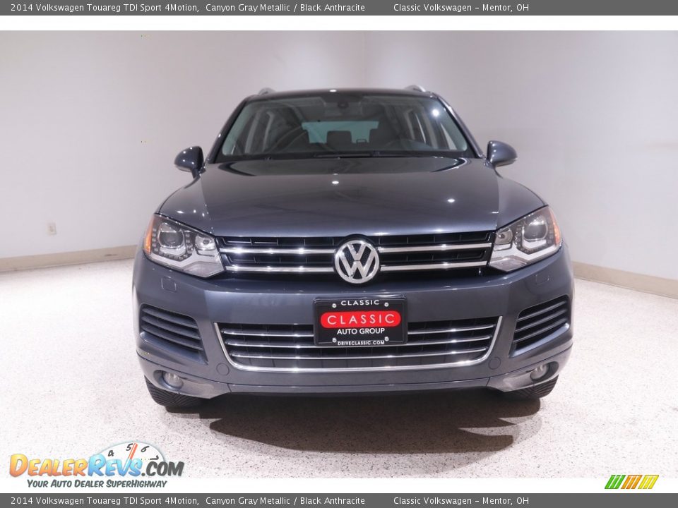 2014 Volkswagen Touareg TDI Sport 4Motion Canyon Gray Metallic / Black Anthracite Photo #2