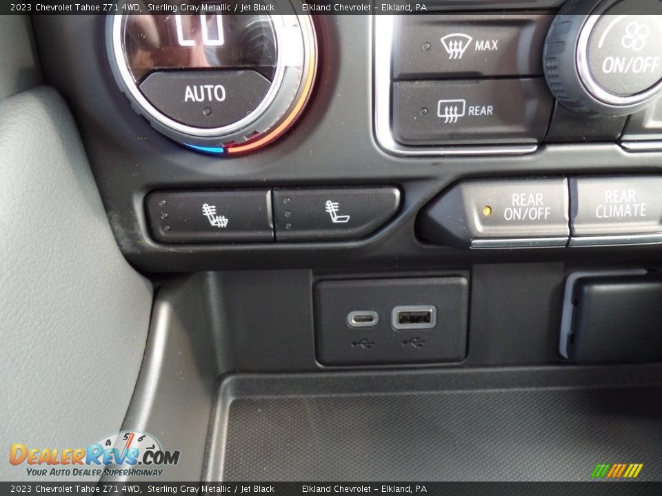 2023 Chevrolet Tahoe Z71 4WD Sterling Gray Metallic / Jet Black Photo #36