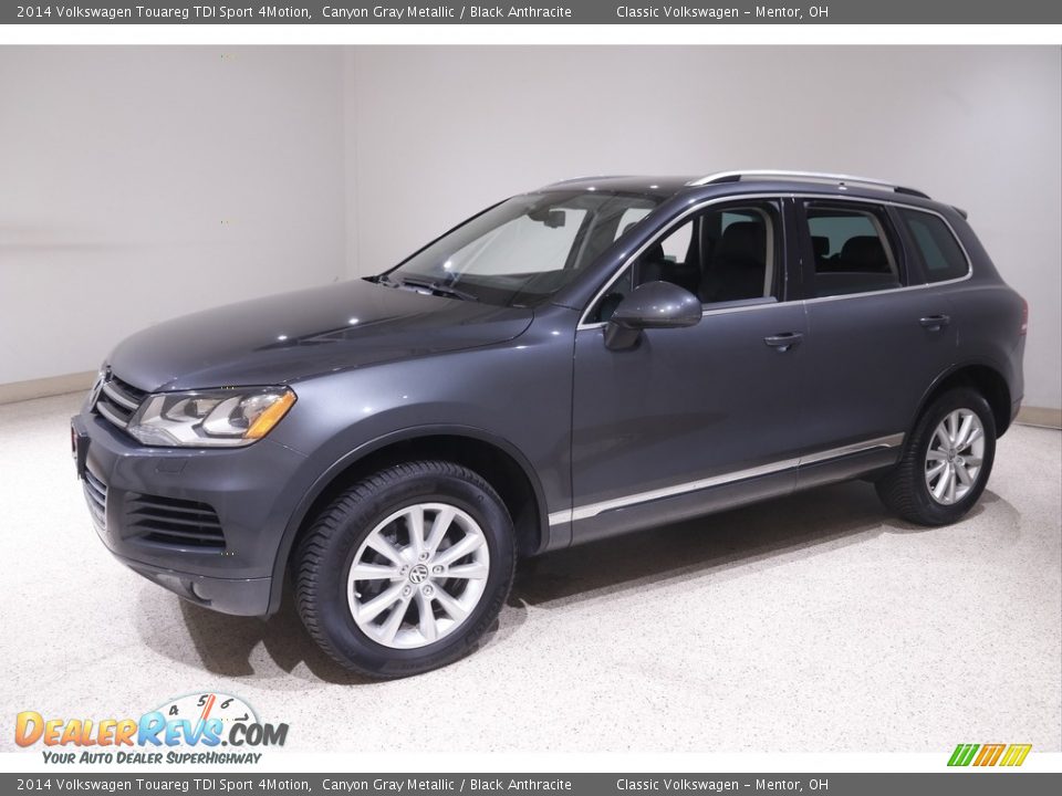 2014 Volkswagen Touareg TDI Sport 4Motion Canyon Gray Metallic / Black Anthracite Photo #3