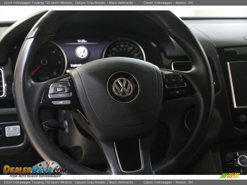 2014 Volkswagen Touareg TDI Sport 4Motion Canyon Gray Metallic / Black Anthracite Photo #7