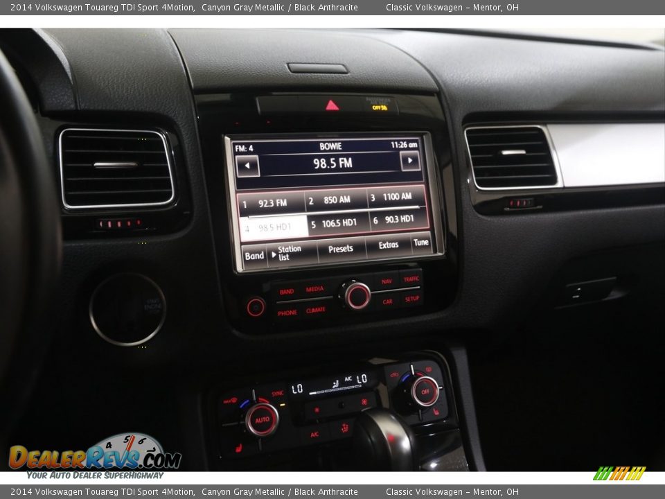 2014 Volkswagen Touareg TDI Sport 4Motion Canyon Gray Metallic / Black Anthracite Photo #9