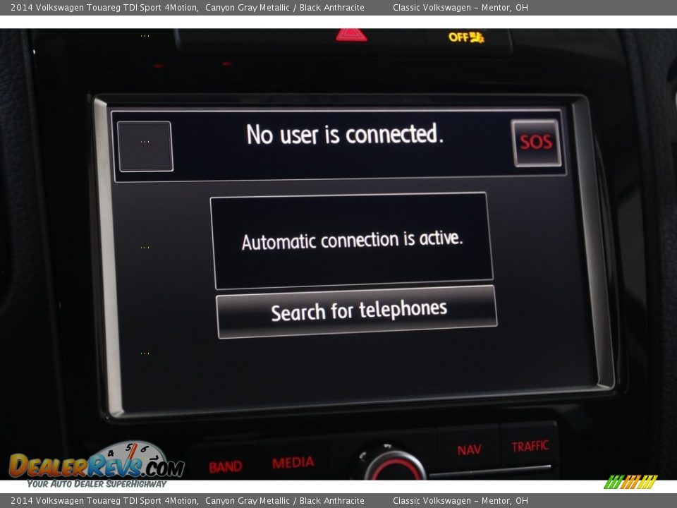 2014 Volkswagen Touareg TDI Sport 4Motion Canyon Gray Metallic / Black Anthracite Photo #10