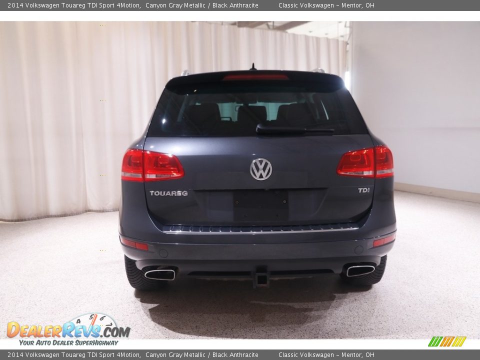 2014 Volkswagen Touareg TDI Sport 4Motion Canyon Gray Metallic / Black Anthracite Photo #19