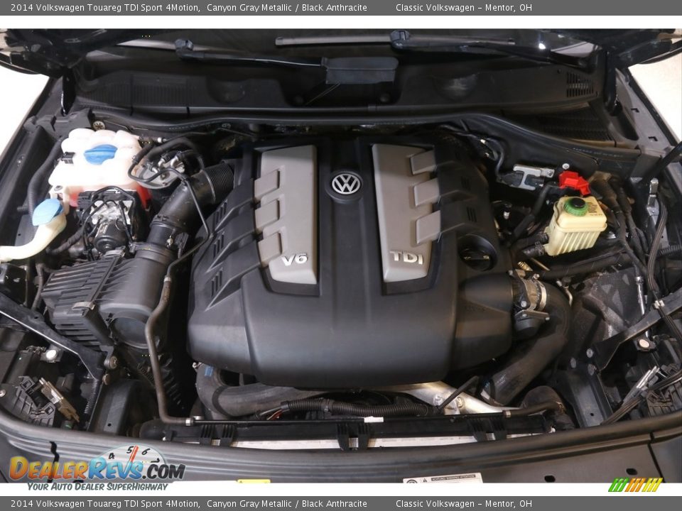 2014 Volkswagen Touareg TDI Sport 4Motion Canyon Gray Metallic / Black Anthracite Photo #20