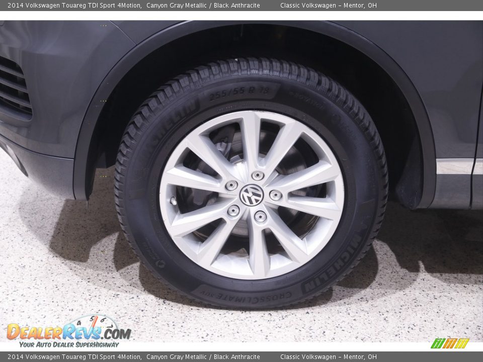2014 Volkswagen Touareg TDI Sport 4Motion Canyon Gray Metallic / Black Anthracite Photo #21
