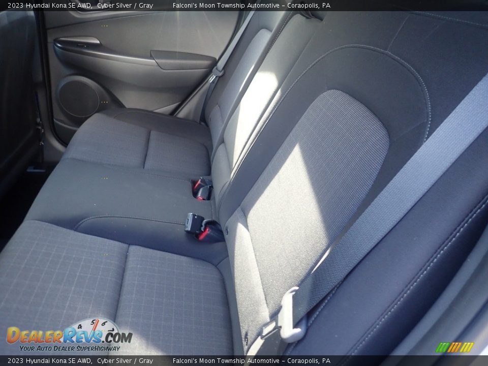 Rear Seat of 2023 Hyundai Kona SE AWD Photo #11