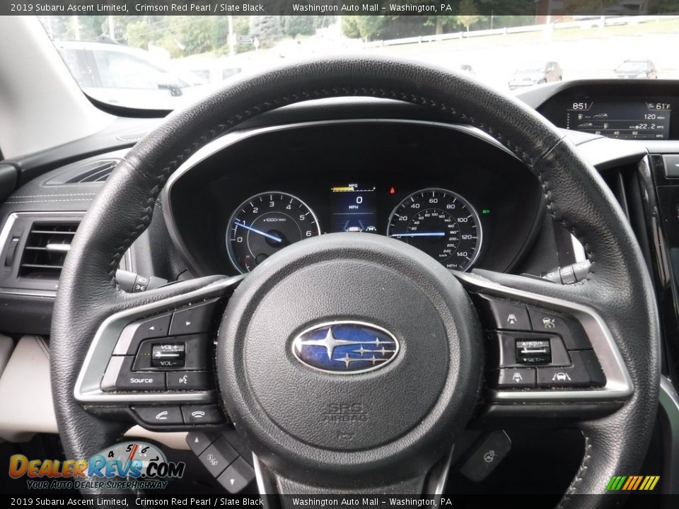 2019 Subaru Ascent Limited Steering Wheel Photo #28