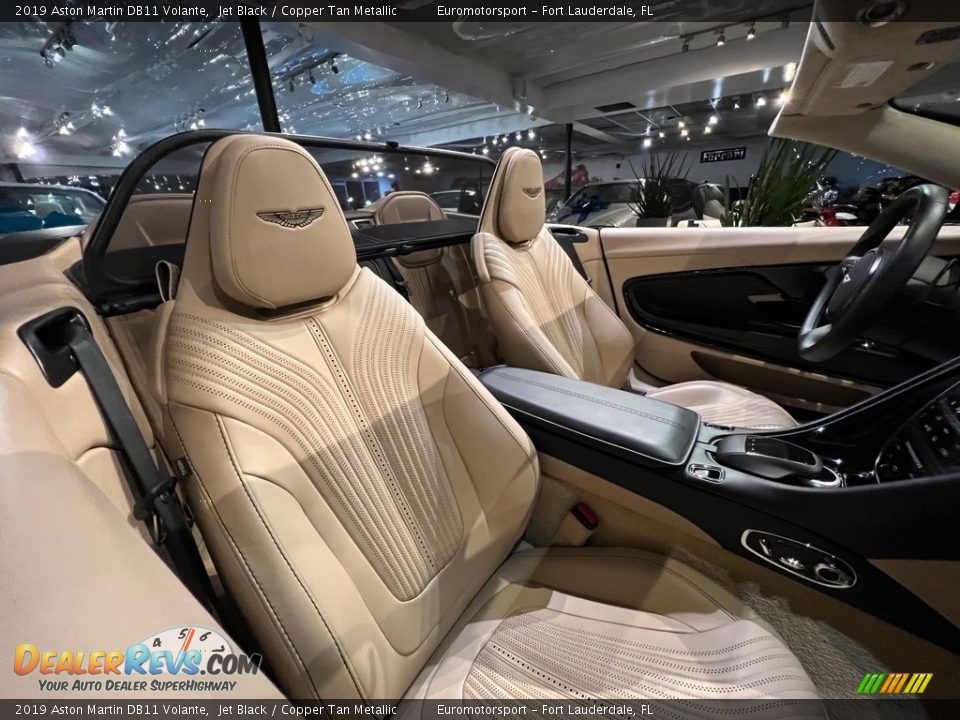 Front Seat of 2019 Aston Martin DB11 Volante Photo #3