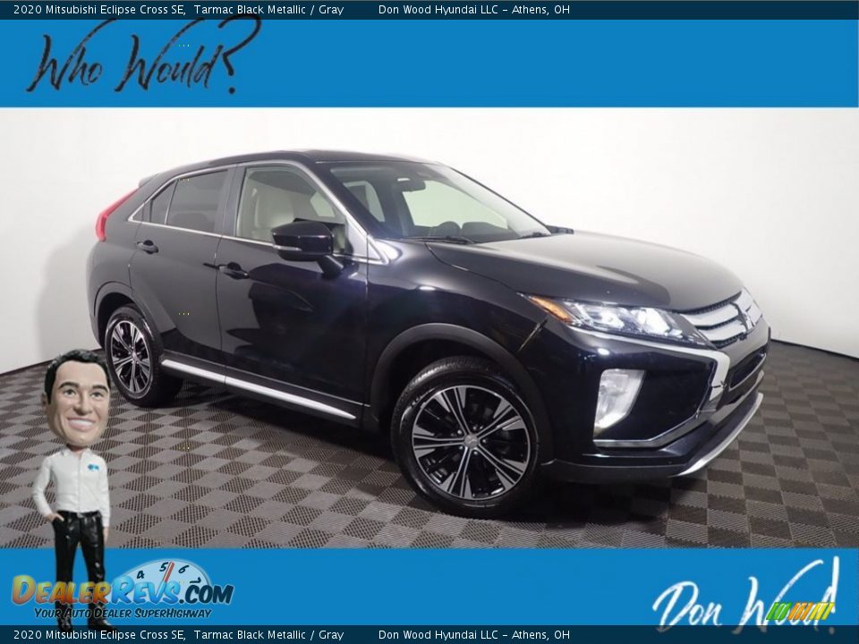 2020 Mitsubishi Eclipse Cross SE Tarmac Black Metallic / Gray Photo #1