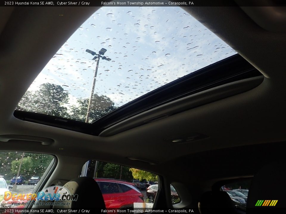 Sunroof of 2023 Hyundai Kona SE AWD Photo #17