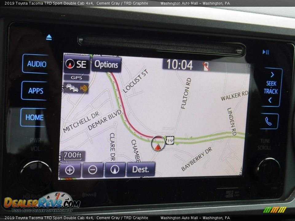 2019 Toyota Tacoma TRD Sport Double Cab 4x4 Cement Gray / TRD Graphite Photo #4