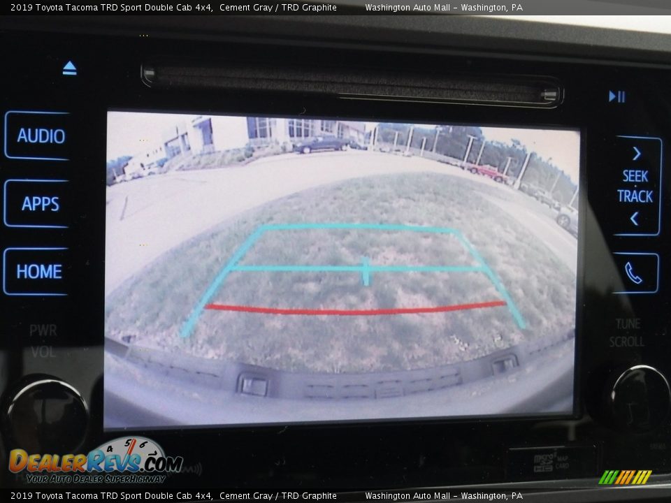 2019 Toyota Tacoma TRD Sport Double Cab 4x4 Cement Gray / TRD Graphite Photo #6