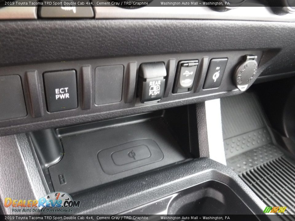 2019 Toyota Tacoma TRD Sport Double Cab 4x4 Cement Gray / TRD Graphite Photo #8