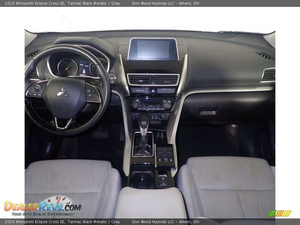 2020 Mitsubishi Eclipse Cross SE Tarmac Black Metallic / Gray Photo #25