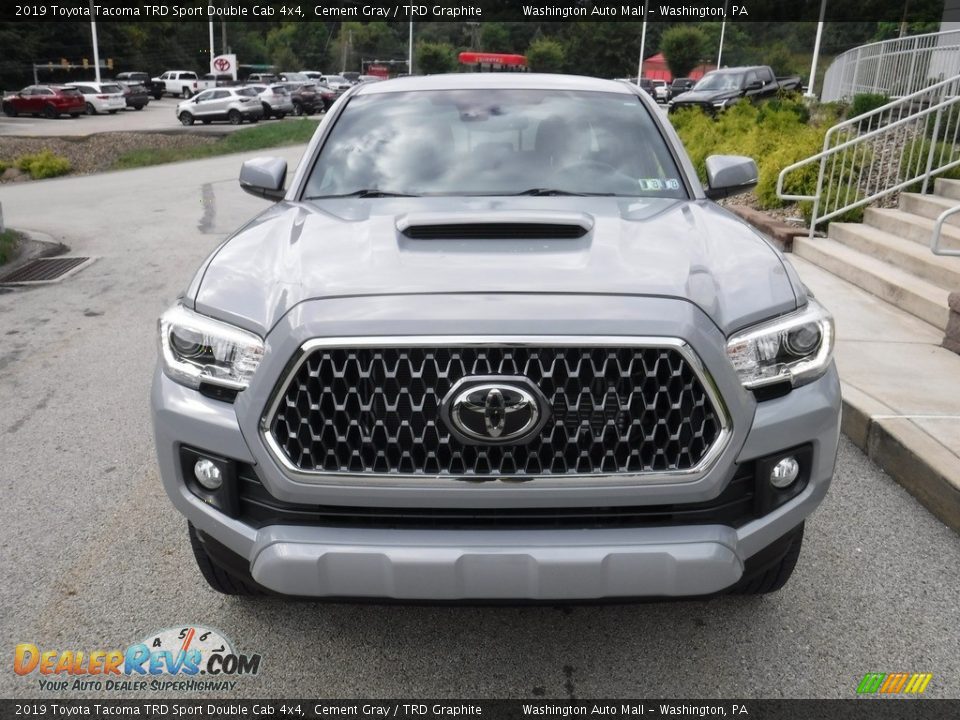 2019 Toyota Tacoma TRD Sport Double Cab 4x4 Cement Gray / TRD Graphite Photo #14