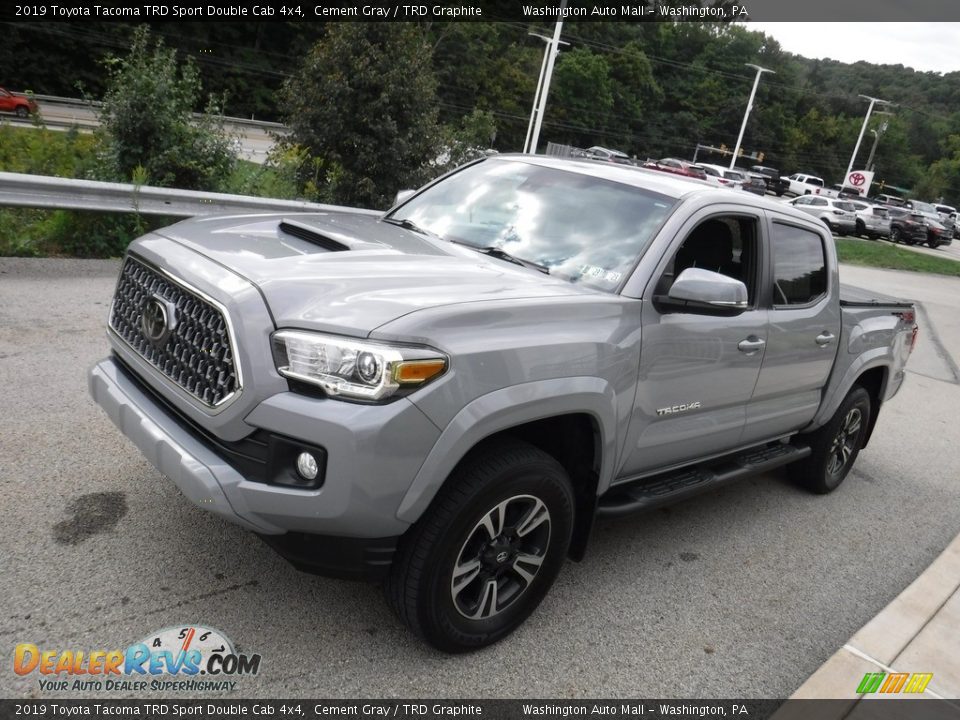 2019 Toyota Tacoma TRD Sport Double Cab 4x4 Cement Gray / TRD Graphite Photo #15