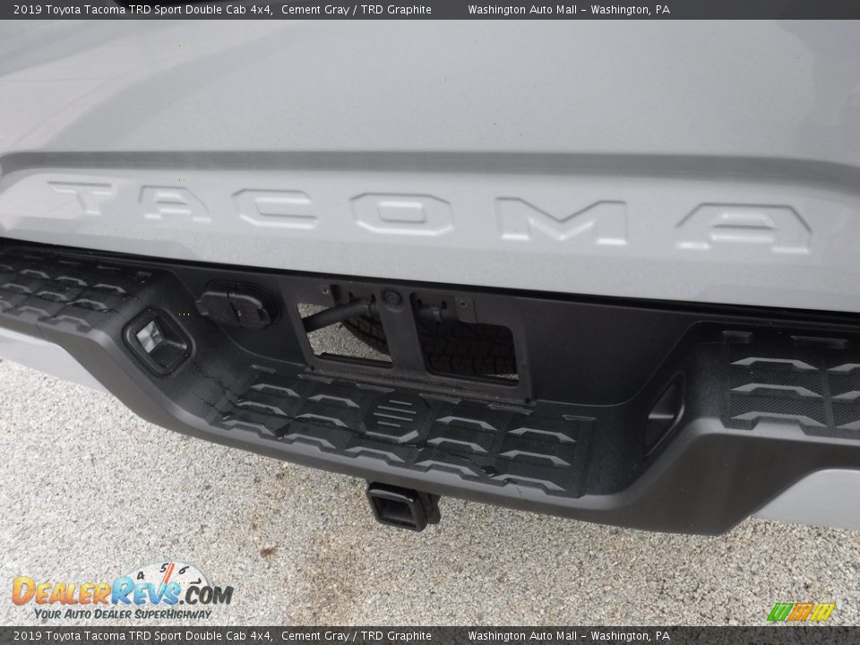 2019 Toyota Tacoma TRD Sport Double Cab 4x4 Cement Gray / TRD Graphite Photo #19