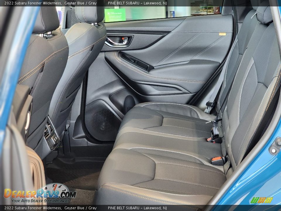 2022 Subaru Forester Wilderness Geyser Blue / Gray Photo #6