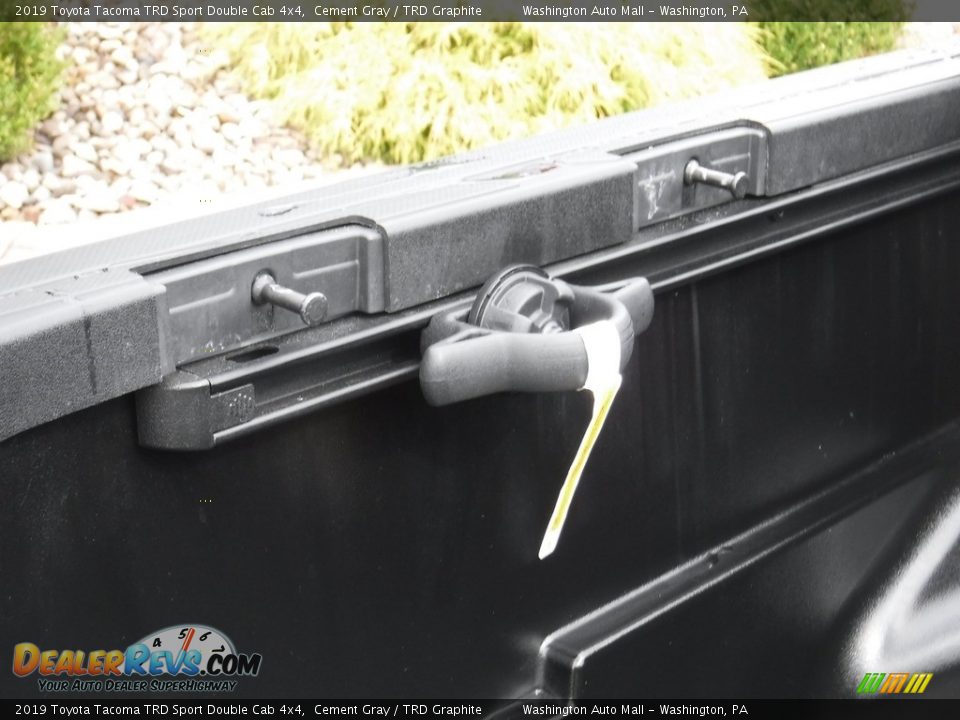 2019 Toyota Tacoma TRD Sport Double Cab 4x4 Cement Gray / TRD Graphite Photo #23