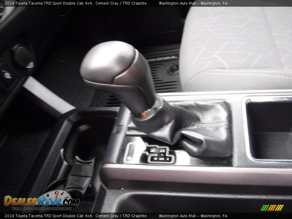 2019 Toyota Tacoma TRD Sport Double Cab 4x4 Cement Gray / TRD Graphite Photo #29