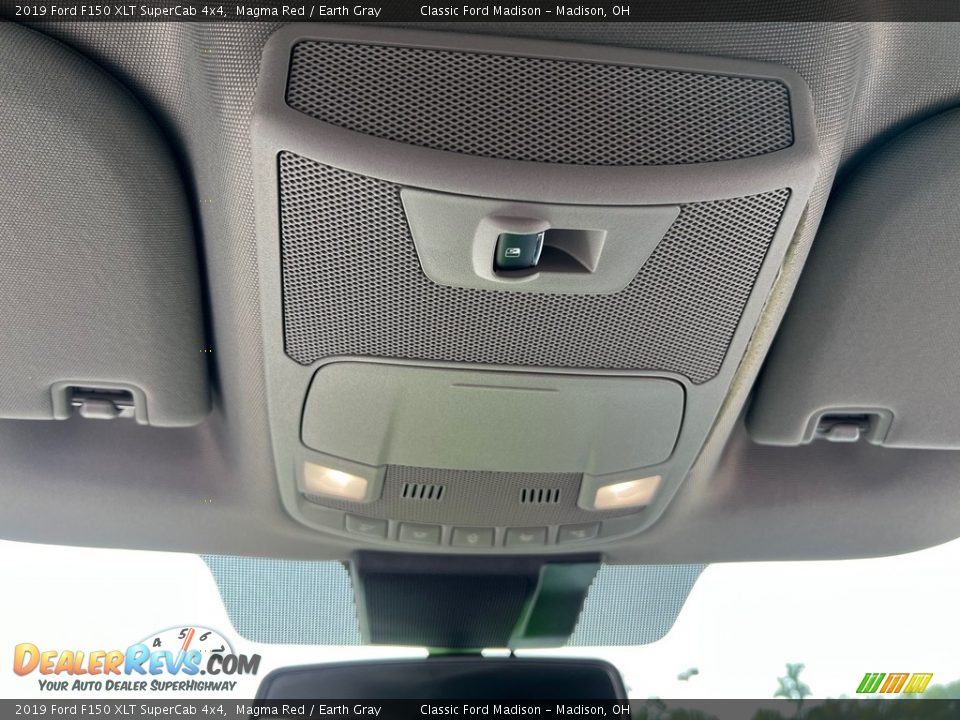 2019 Ford F150 XLT SuperCab 4x4 Magma Red / Earth Gray Photo #13