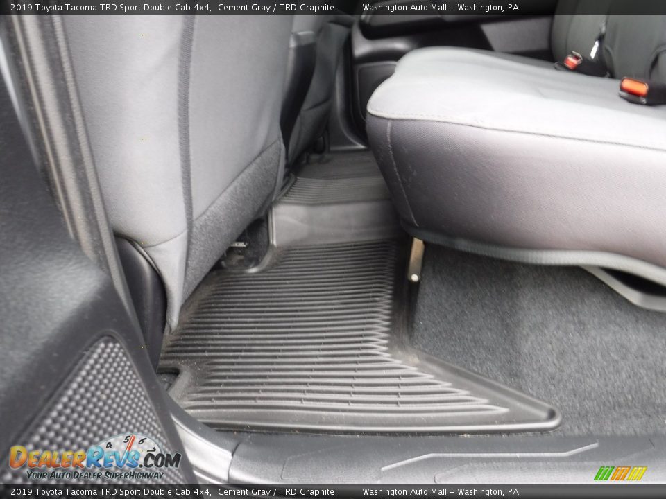 2019 Toyota Tacoma TRD Sport Double Cab 4x4 Cement Gray / TRD Graphite Photo #36