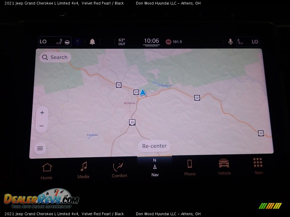 2021 Jeep Grand Cherokee L Limited 4x4 Velvet Red Pearl / Black Photo #3