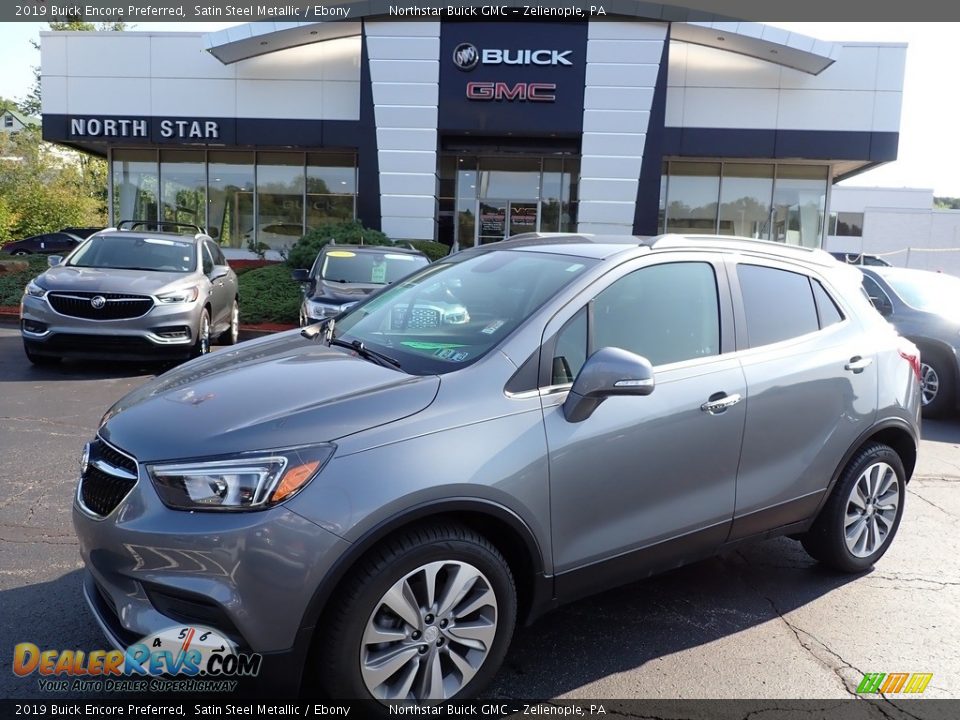 2019 Buick Encore Preferred Satin Steel Metallic / Ebony Photo #1