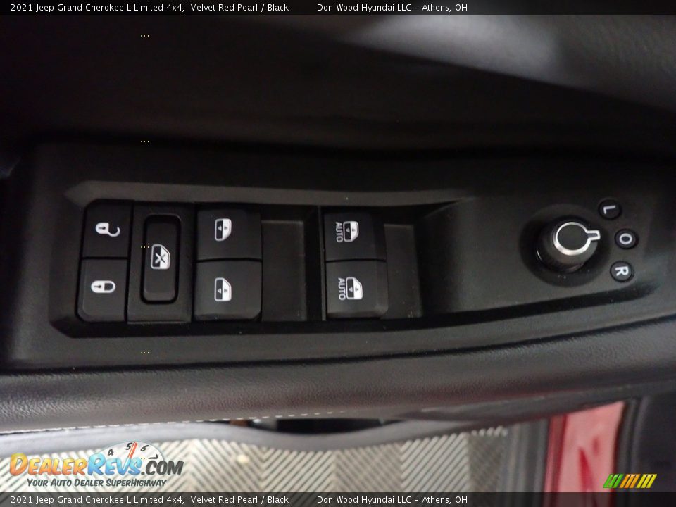 2021 Jeep Grand Cherokee L Limited 4x4 Velvet Red Pearl / Black Photo #21