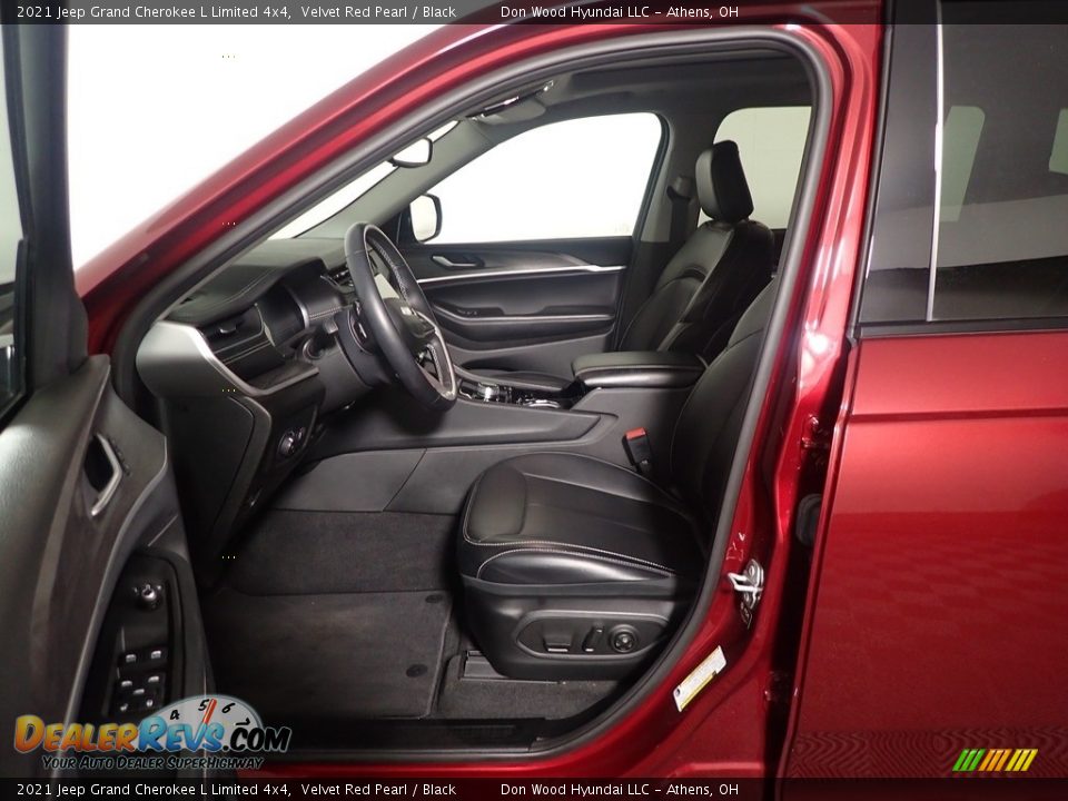 2021 Jeep Grand Cherokee L Limited 4x4 Velvet Red Pearl / Black Photo #22