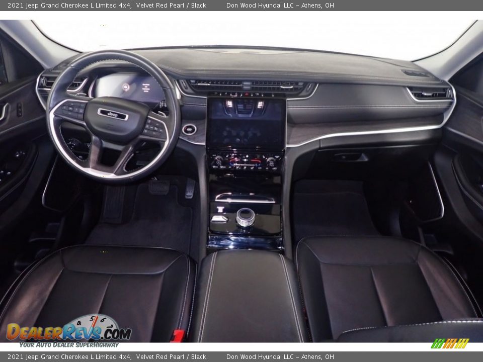 2021 Jeep Grand Cherokee L Limited 4x4 Velvet Red Pearl / Black Photo #24