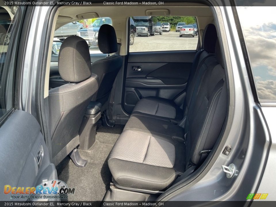 Rear Seat of 2015 Mitsubishi Outlander ES Photo #13