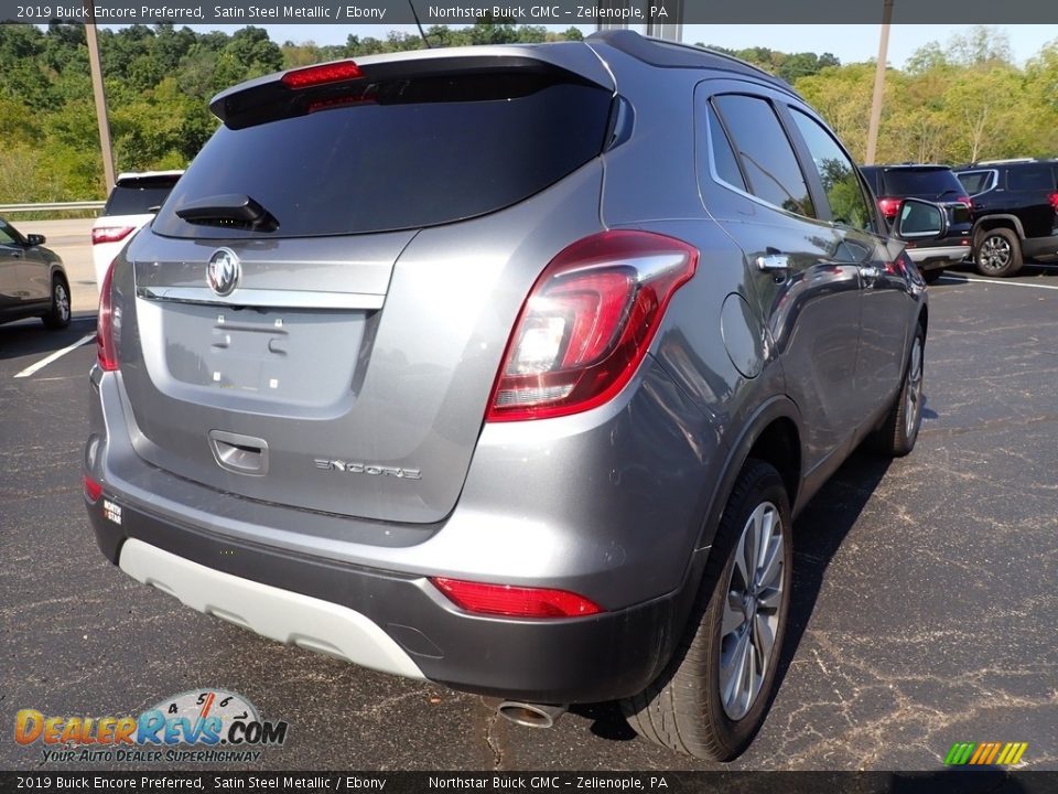 2019 Buick Encore Preferred Satin Steel Metallic / Ebony Photo #7