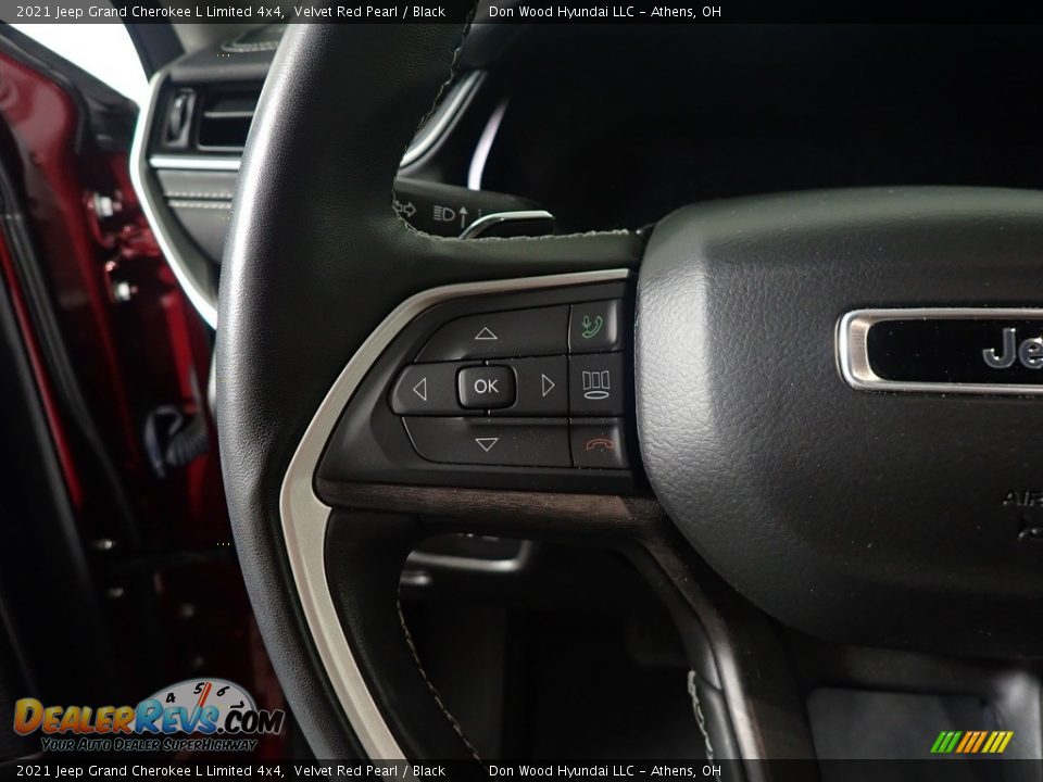 2021 Jeep Grand Cherokee L Limited 4x4 Velvet Red Pearl / Black Photo #29
