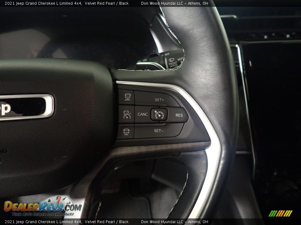 2021 Jeep Grand Cherokee L Limited 4x4 Velvet Red Pearl / Black Photo #30