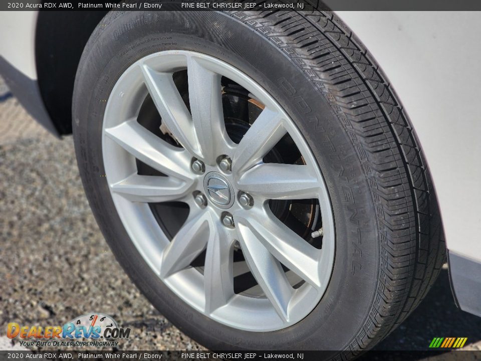 2020 Acura RDX AWD Platinum White Pearl / Ebony Photo #5