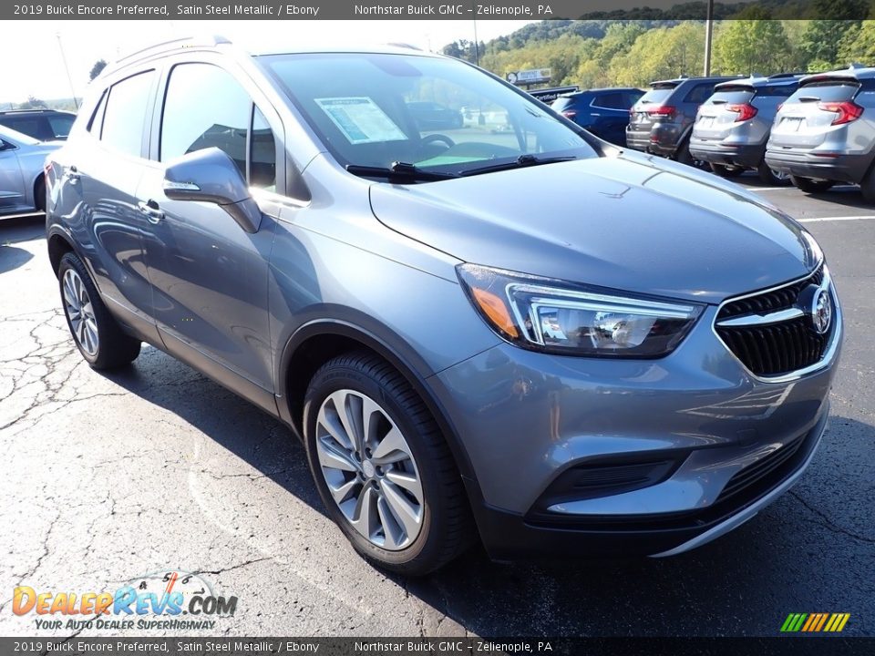 2019 Buick Encore Preferred Satin Steel Metallic / Ebony Photo #9